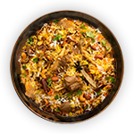 Kozhikodan Kaada Biryani (quail) 